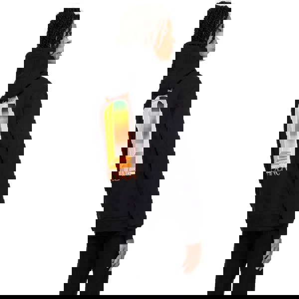 Casablanca Gradient Arch Logo Black Hoodie