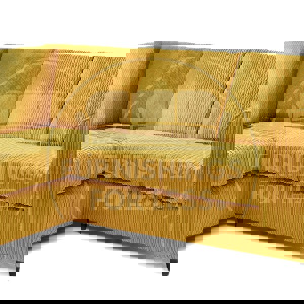 Ferguson Full Jumbo Cord 5 Seater 2 Corner 2 Sofa Full Back - 4