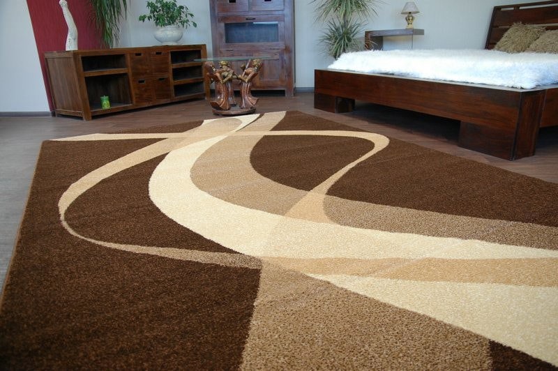 RugsX Karmel Brown Rug