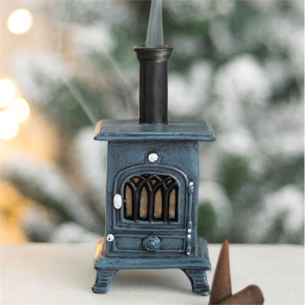 Serano Stove Shaped Incense Cone Burner