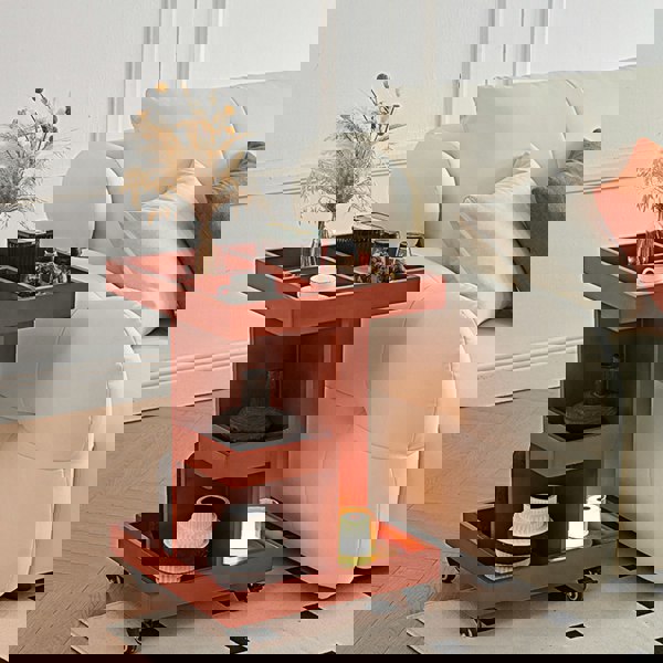 Cassandra Narrow Side Table, Black-Weilai Concept-Weilai Concept