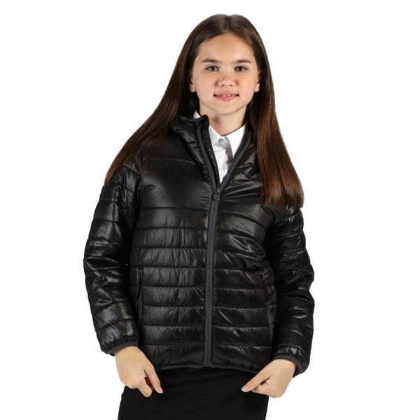 Regatta Girl's Stormforce Thermal Insulated Jacket - Black