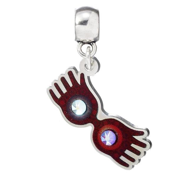 Harry Potter Luna Lovegood Glasses Slider Charm  Silver