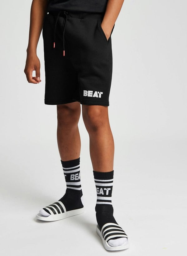 Beat Boyz Club Linear Shorts - Black