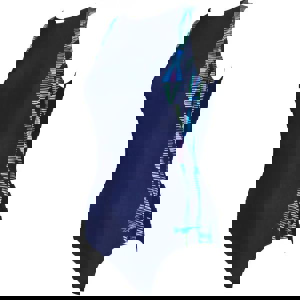 Zoggs Circus Hi Front Swimsuit - Blue/Multi