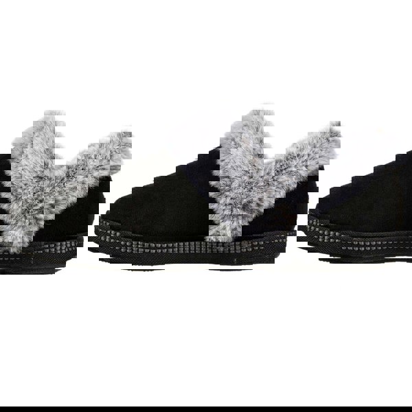 Skechers Cozy Campfire Fresh Toast Women's Slippers in Black