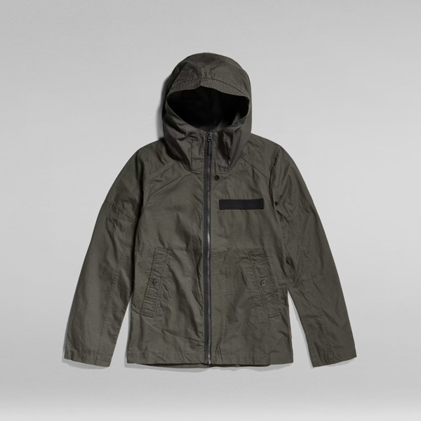 G-Star Raw Batt DC Hooded Overshirt Jacket - Green