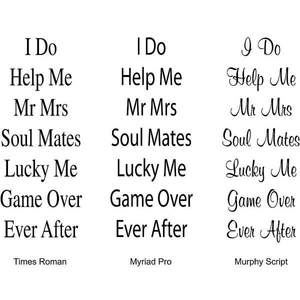 Abode Home & Gifts Personalised Wedding Shoe Stickers