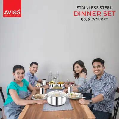 AVIAS DINNER SET - 5 PCS SET