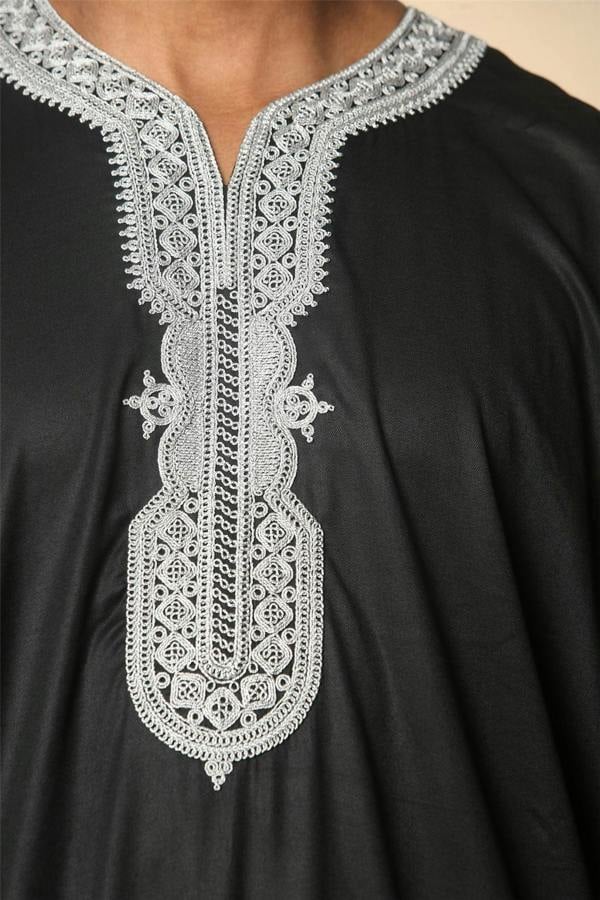 Infinity Leather Men's Moroccan Thobe Jubba Robe Eid Djellaba Gandoura