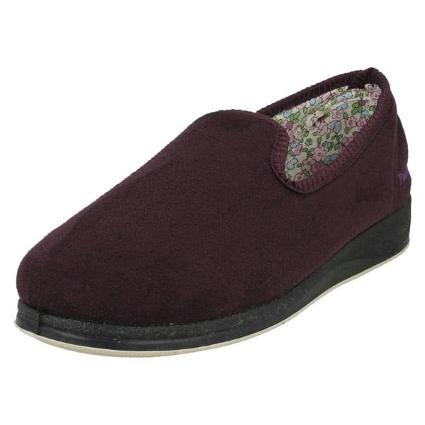Padders Ladies Padders Wide Fit Slippers Repose 18