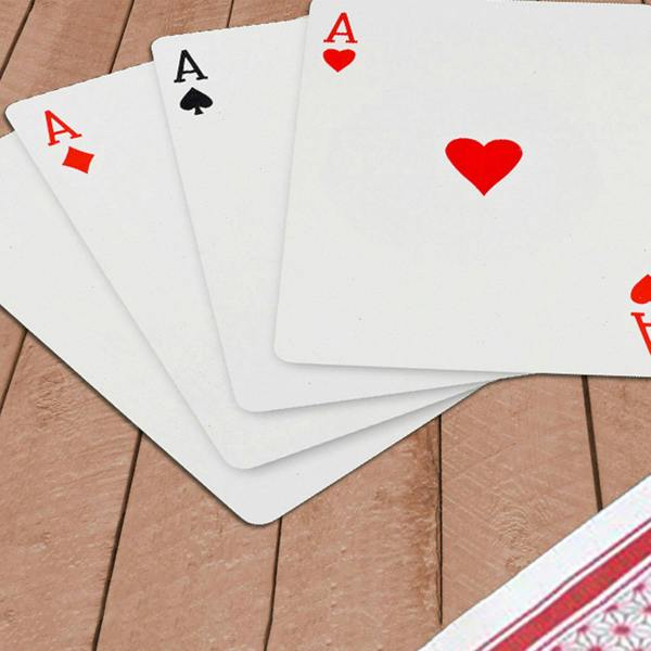 Aquarius Kingfisher GA013 Giant Playing Cards – Perfect Outdoor Garden Game for Family & Parties