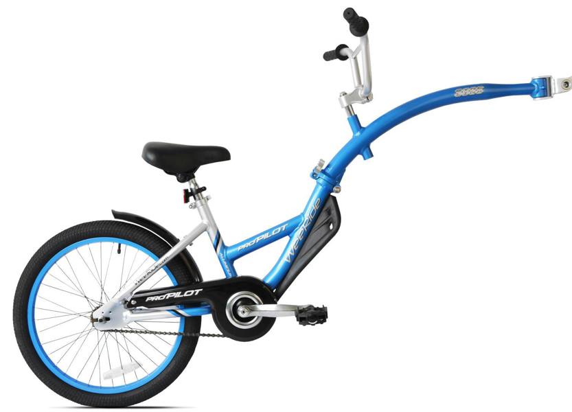 WeeRide Pro Pilot Tagalong Trailer Child Bike Seat - Blue