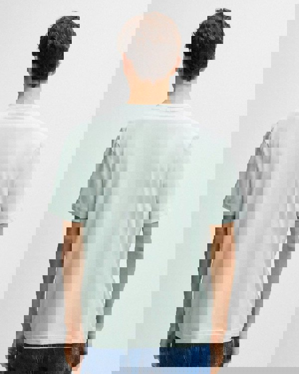 BOSS Orange TChup Mens Crew Neck Small Logo T-Shirt - Open Blue 474