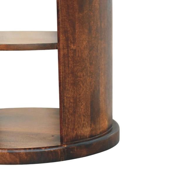 Artisan Furniture Artisan Solid Wood Ventura Side Table, 2 shelf