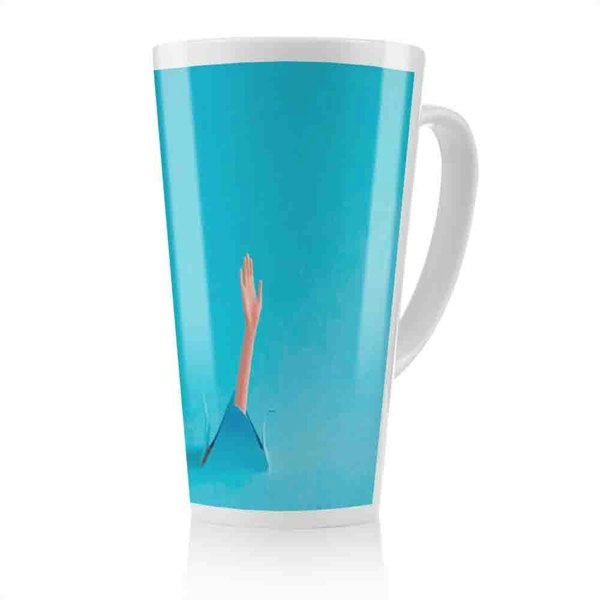 Benjamin Tate Design Paper Swimming Latte Mug
