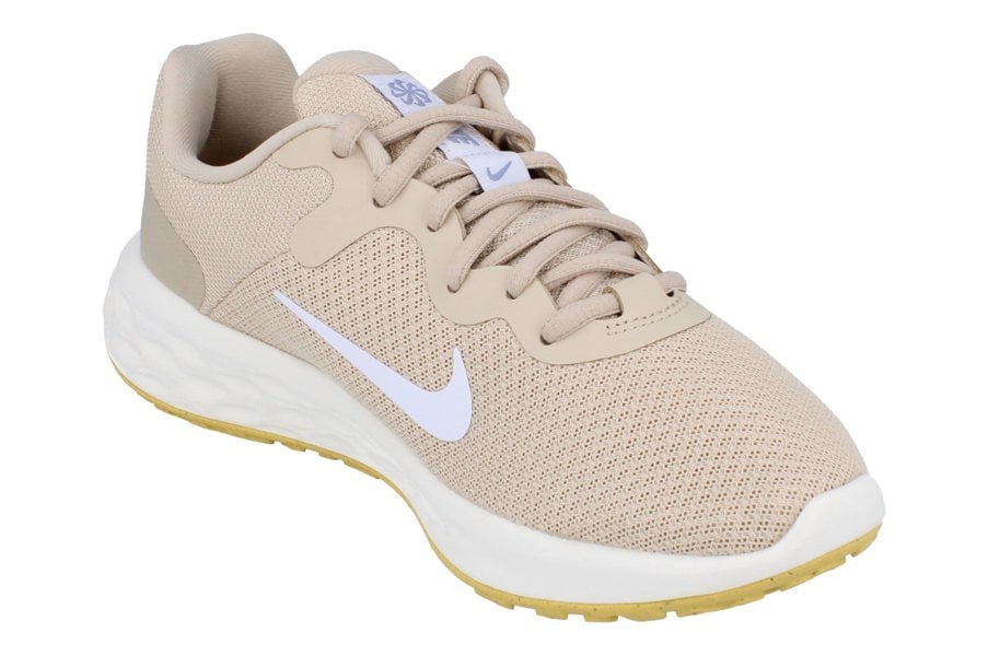 Nike Womens Revolution 6 NN Dc3729  104 - Sanddrift White Topaz Gold 104 - Photo 3