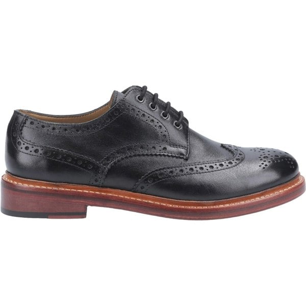 Cotswold Quenington Leather Goodyear Welt Men's Shoes in Black