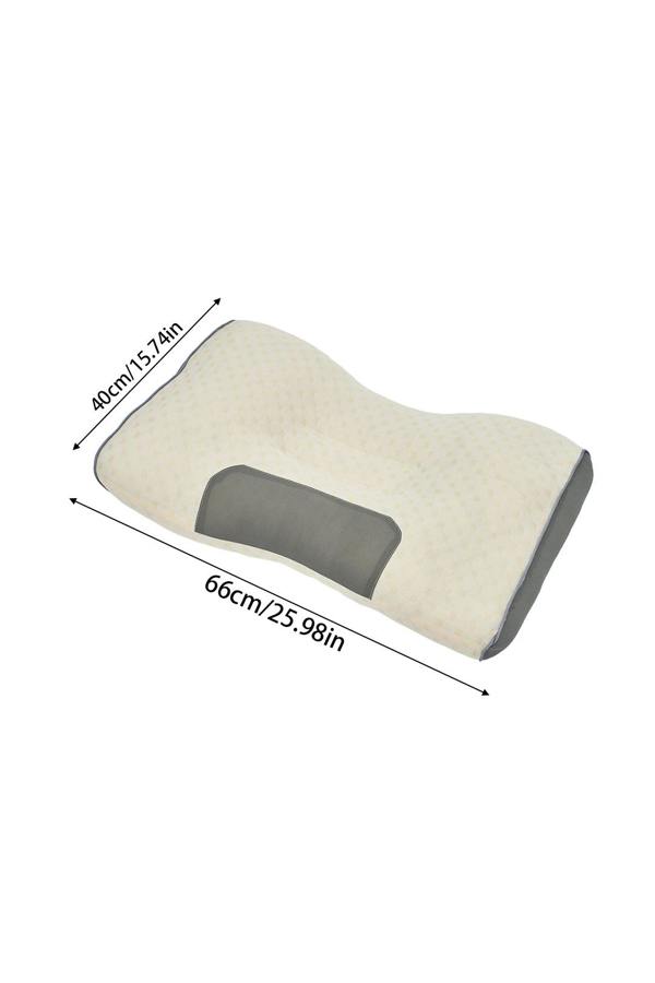 Living and Home Premium Sleep Support Knitted Pillow for All Seasons