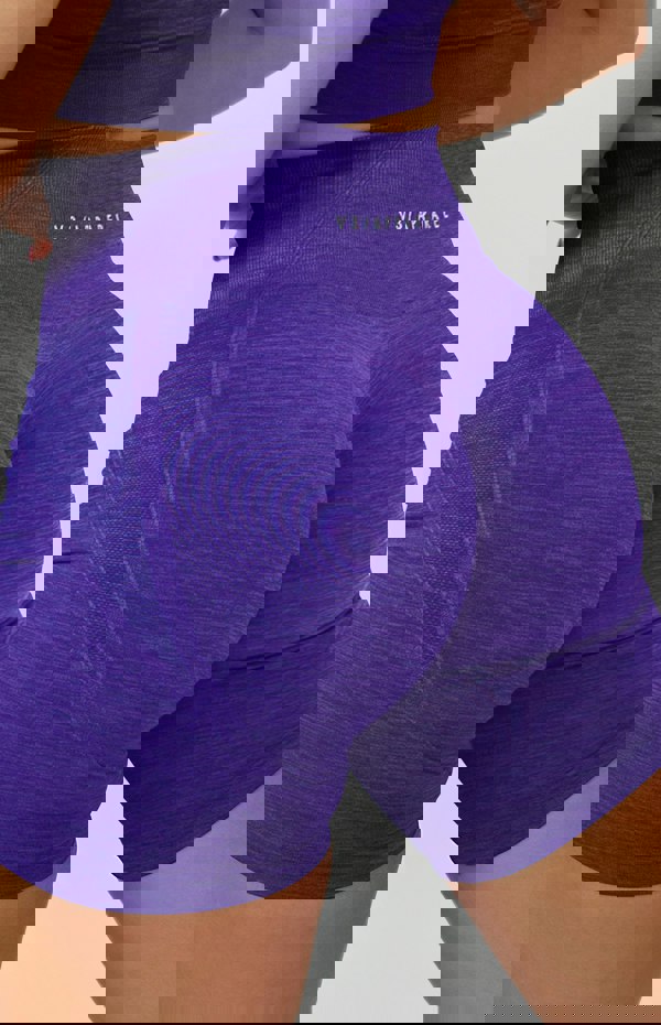 V3 Apparel Tempo Seamless Scrunch Shorts - Ultra Violet