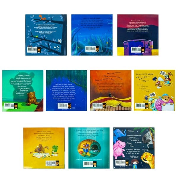 My First Bedtime Picture Books Series 10 Books Collection Set