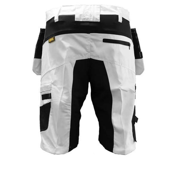 Slim Fit Stretch Painters Trouser with Removable Holster Pockets - Hi-Vis Trousers