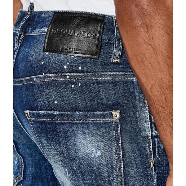 DSQUARED2 Skater Jean In Distressed Denim Jeans W32