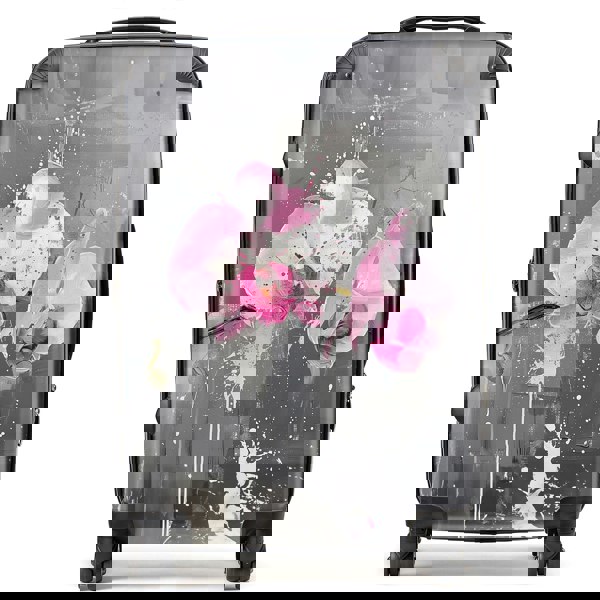 Warren Reed Pink Orchids Splashart Suitcase