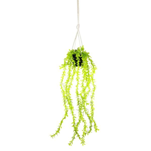 Gardenwize Solar Hanging Faux Plant – Branches in Pot with 60 LED Lights