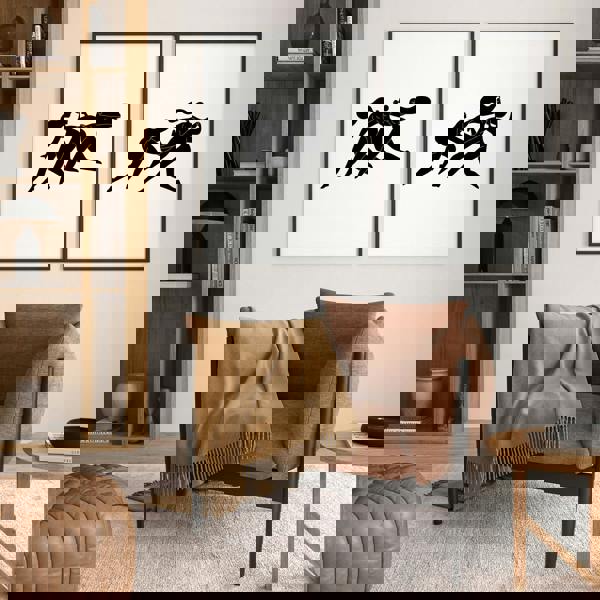 Art For Hallway | Set of 2 Boho Women Wall art Prints