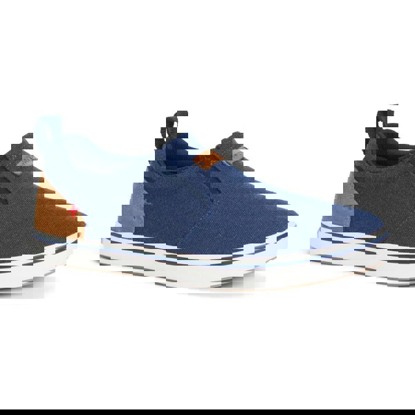 Xtratuf Sharkbyte Canvas Mens Deck Shoe - Navy
