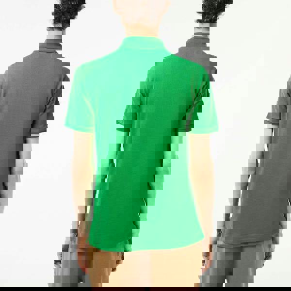 Lacoste Mens L.12.12 Pique Slim Polo Shirt - Dark Green - 