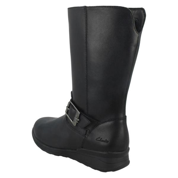 Clarks Girls Clarks Mid Calf Boots Mariel Star