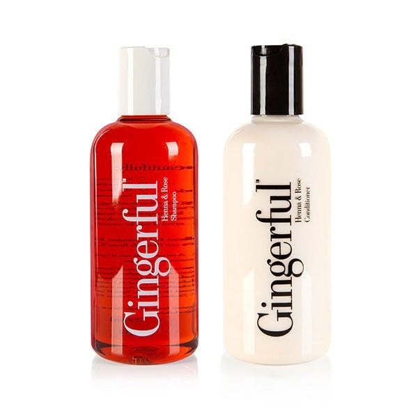 Gingerful Redhead Colour-Enhancing Henna & Rose Shampoo + Conditioner