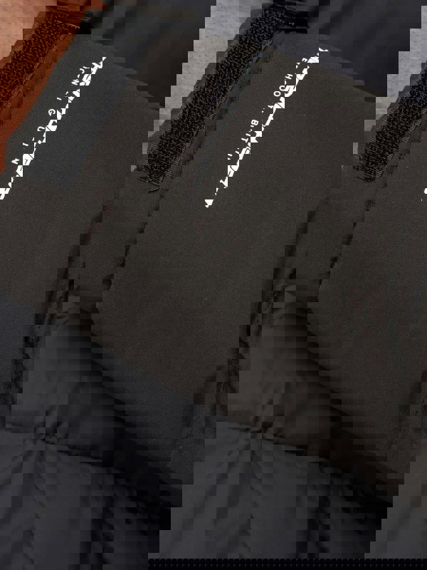 Crosshatch Squadage Panel Jacket Black