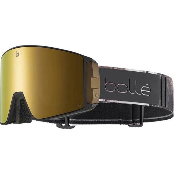 Bolle Ski Goggles Blackridge BG010003 Brushstroke Matte Gold