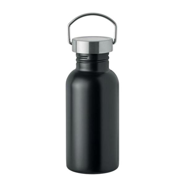 MidOcean Florence Sing Single Wall 500ml Water Bottle - Black - 