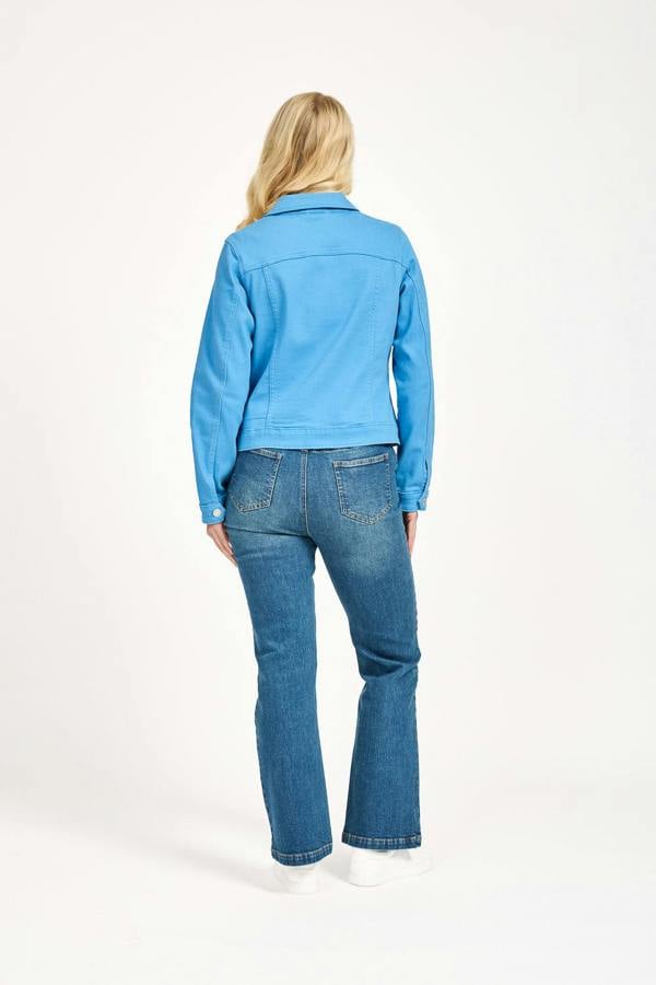 Mudflower Coloured Denim Jacket