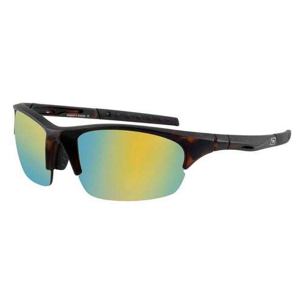 Dirty Dog ECCO - Matte Tortoise with Gold Mirror Lens