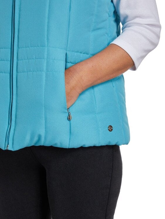 PennyPlain Quilt Gilet - Opal