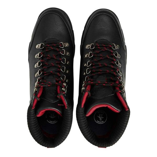 Original Penguin Mens Hiking Boots - Black - 