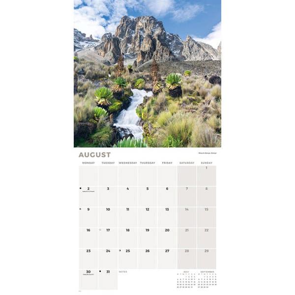 Mountains Calendar 2027, Wall Calendars, Month To View, Natural World, Gift