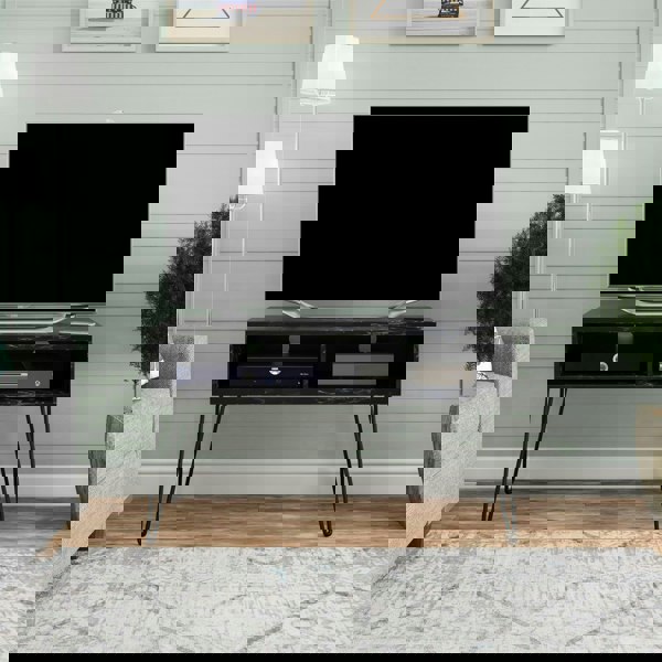 Dorel Home Novogratz Athena TV-Stand Black Marble