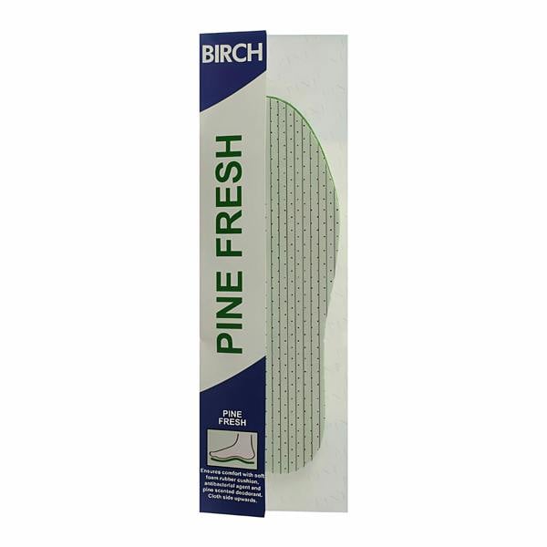 BIRCH Ladies Pine Insoles - Shoe Comfort and Moisture Control