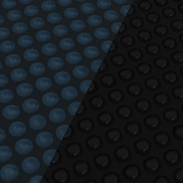Berkfield Floating PE Solar Pool Film 455 cm Black and Blue