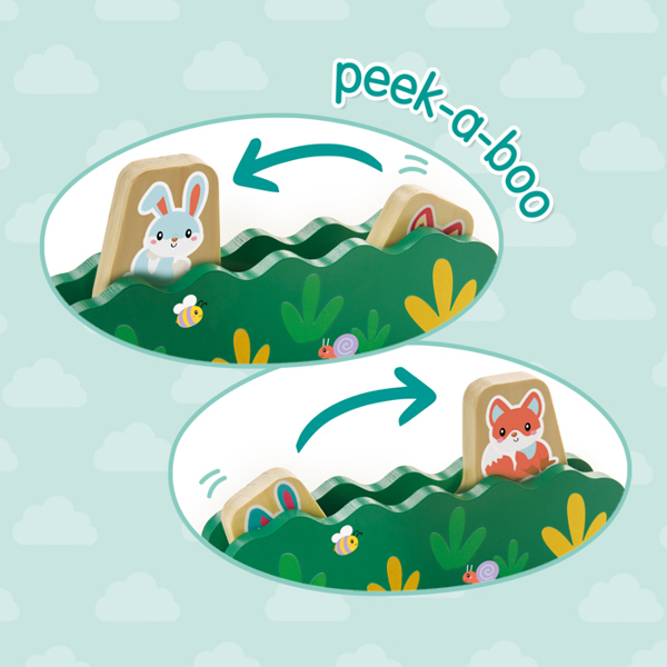 SES Creative Wooden hammer bench peek-a-boo