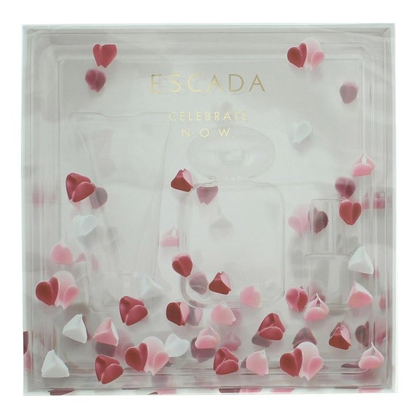 Escada Celebrate N.O.W. Eau de Parfum Gift Set : Eau de Parfum 50ml - Body Lotion 50ml - Nail Polish 4.5ml