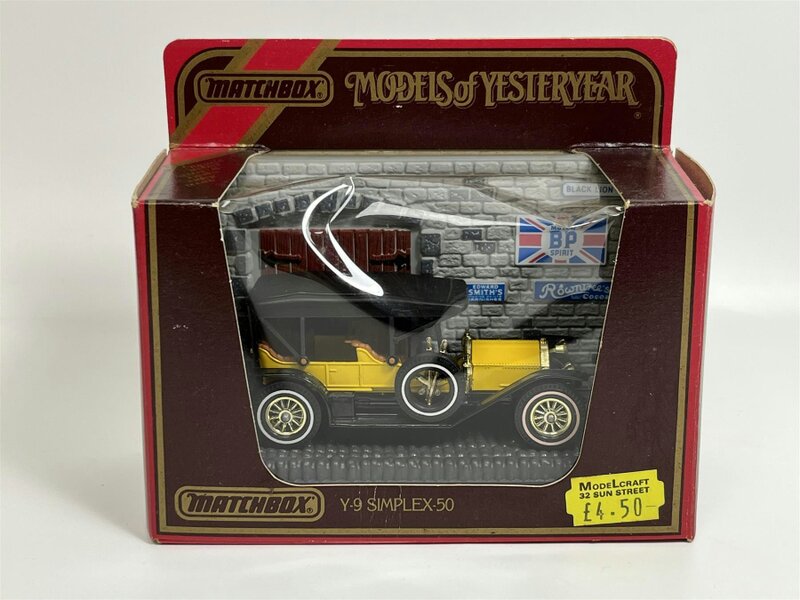 MCSlots Simplex 50 1:48 Scale Models of Yesteryear Matchbox Y9D S6
