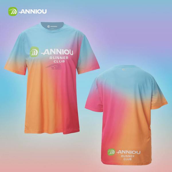 Anniou Women's Dry Fit Running T-shirt