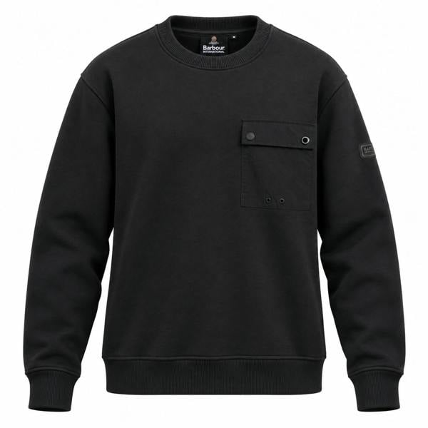 Barbour International Inline Sweatshirt Black